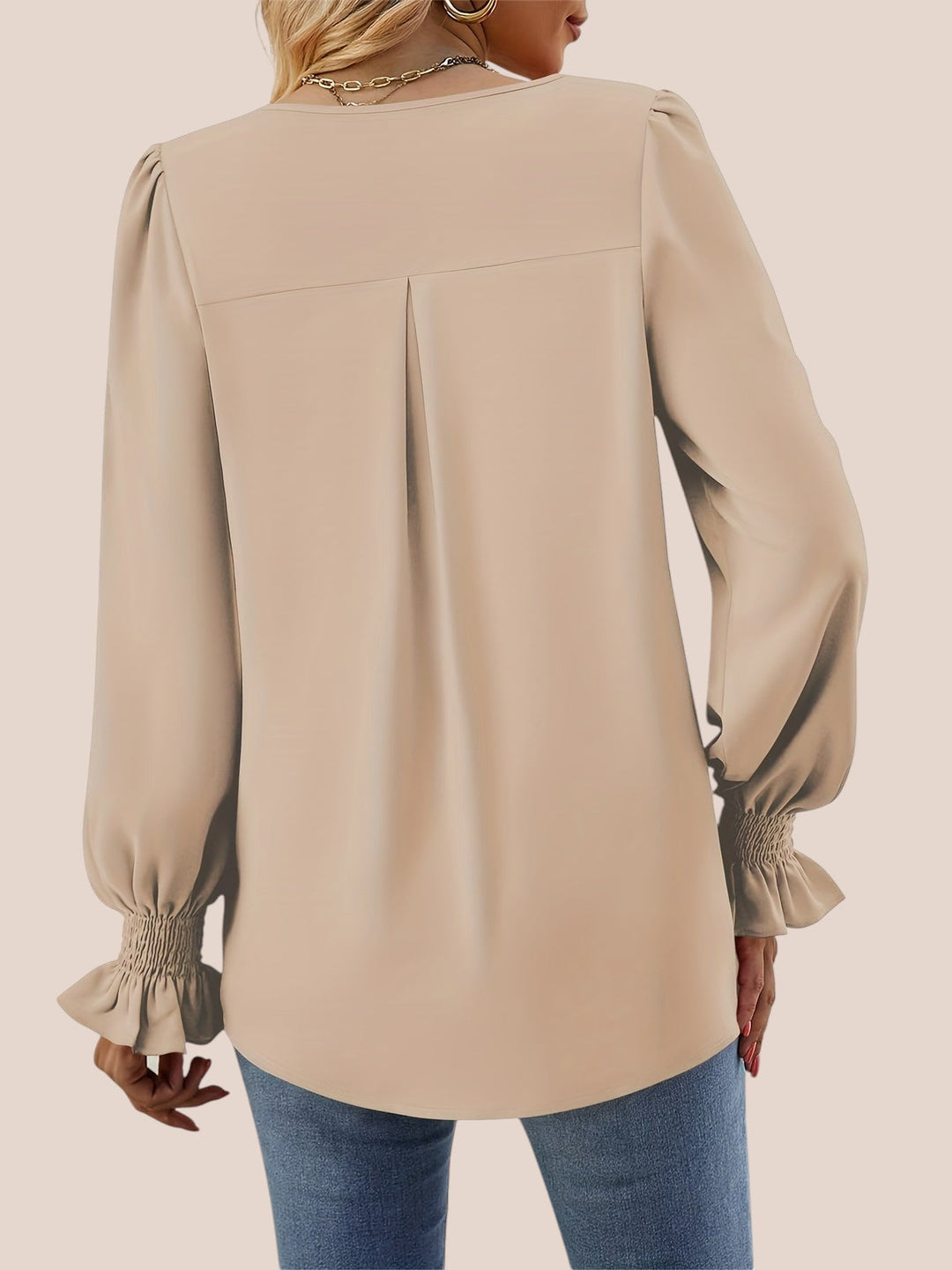 Mira | Blusa Elegante con Scollo a V