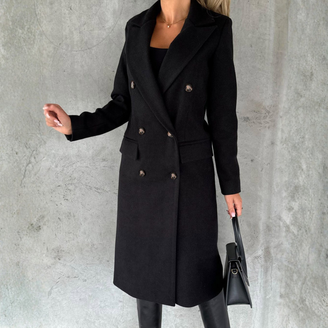 Alessandra | Cappotto Lungo Elegante e Raffinato