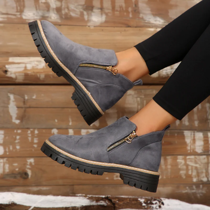 Beatrice | Stivaletti Morbidi con Zip Laterale