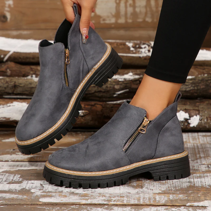 Beatrice | Stivaletti Morbidi con Zip Laterale