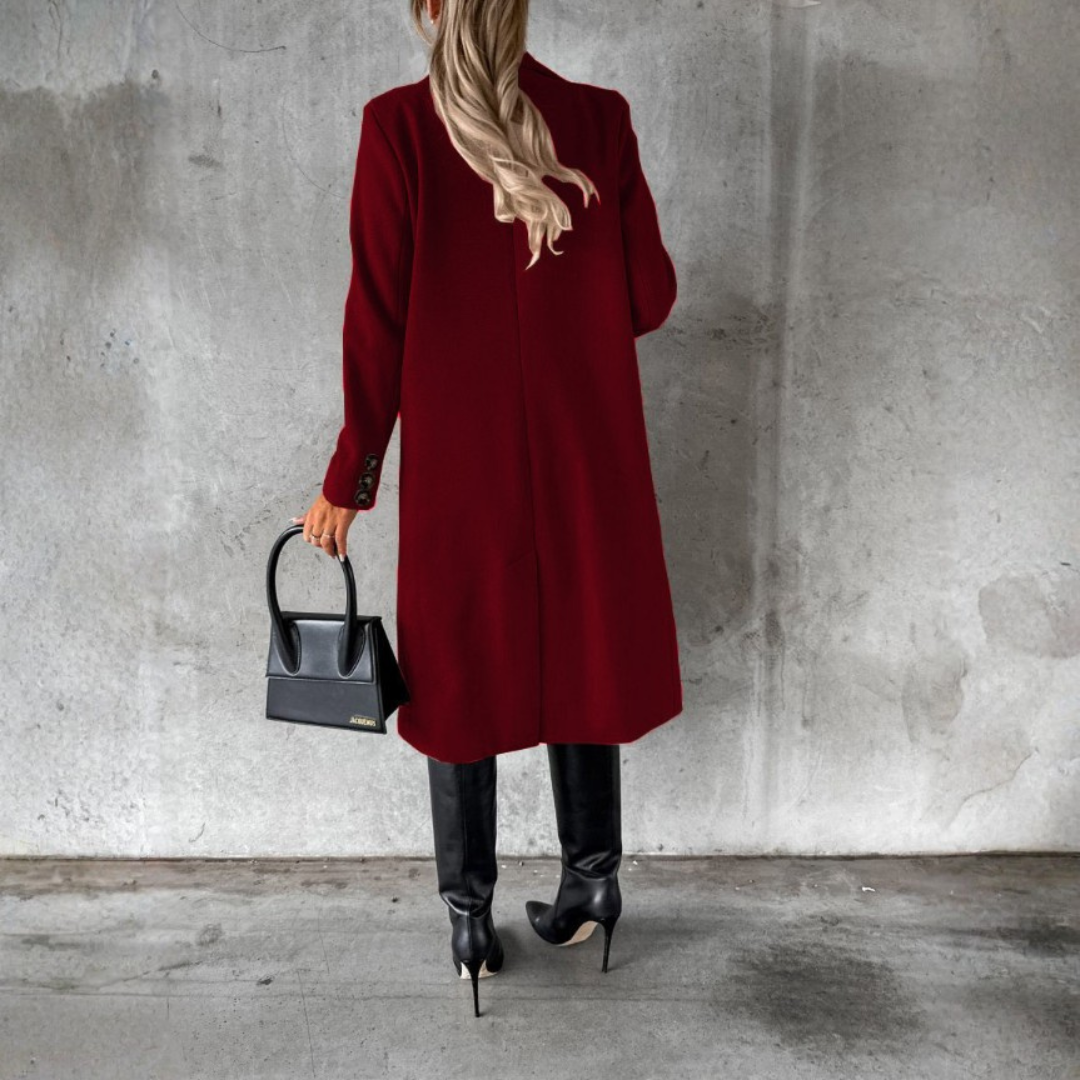 Alessandra | Cappotto Lungo Elegante e Raffinato