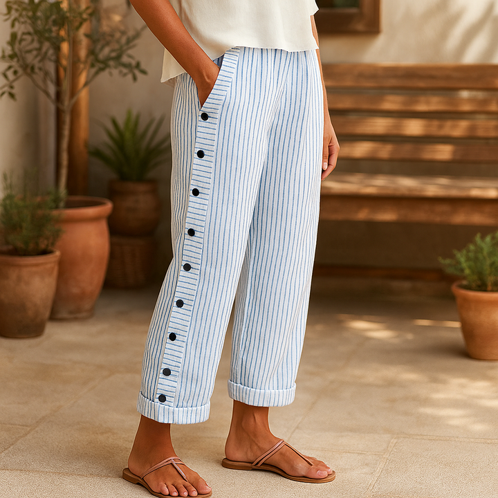 Dagny | Pantaloni leggeri in lino