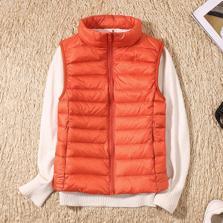 Saphire | Gilet elegante in piuma