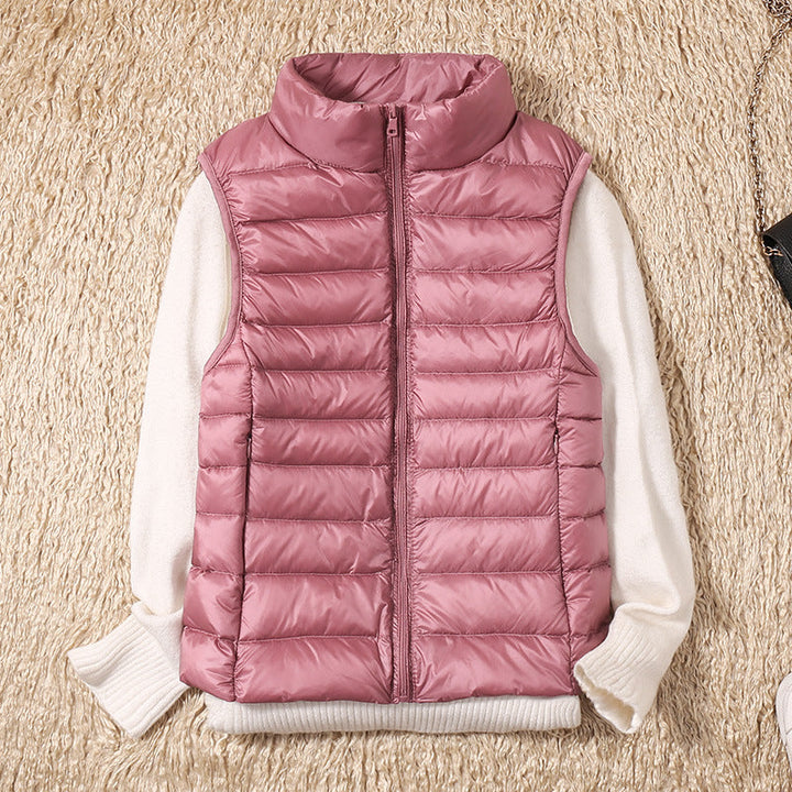 Saphire | Gilet elegante in piuma