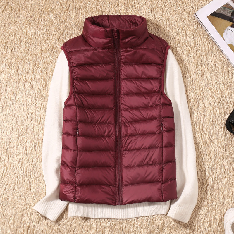 Saphire | Gilet elegante in piuma