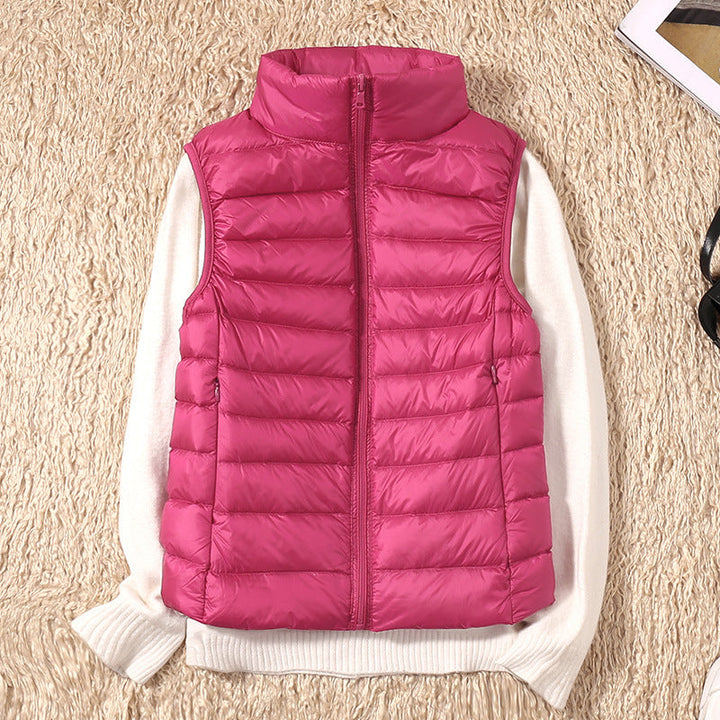Saphire | Gilet elegante in piuma