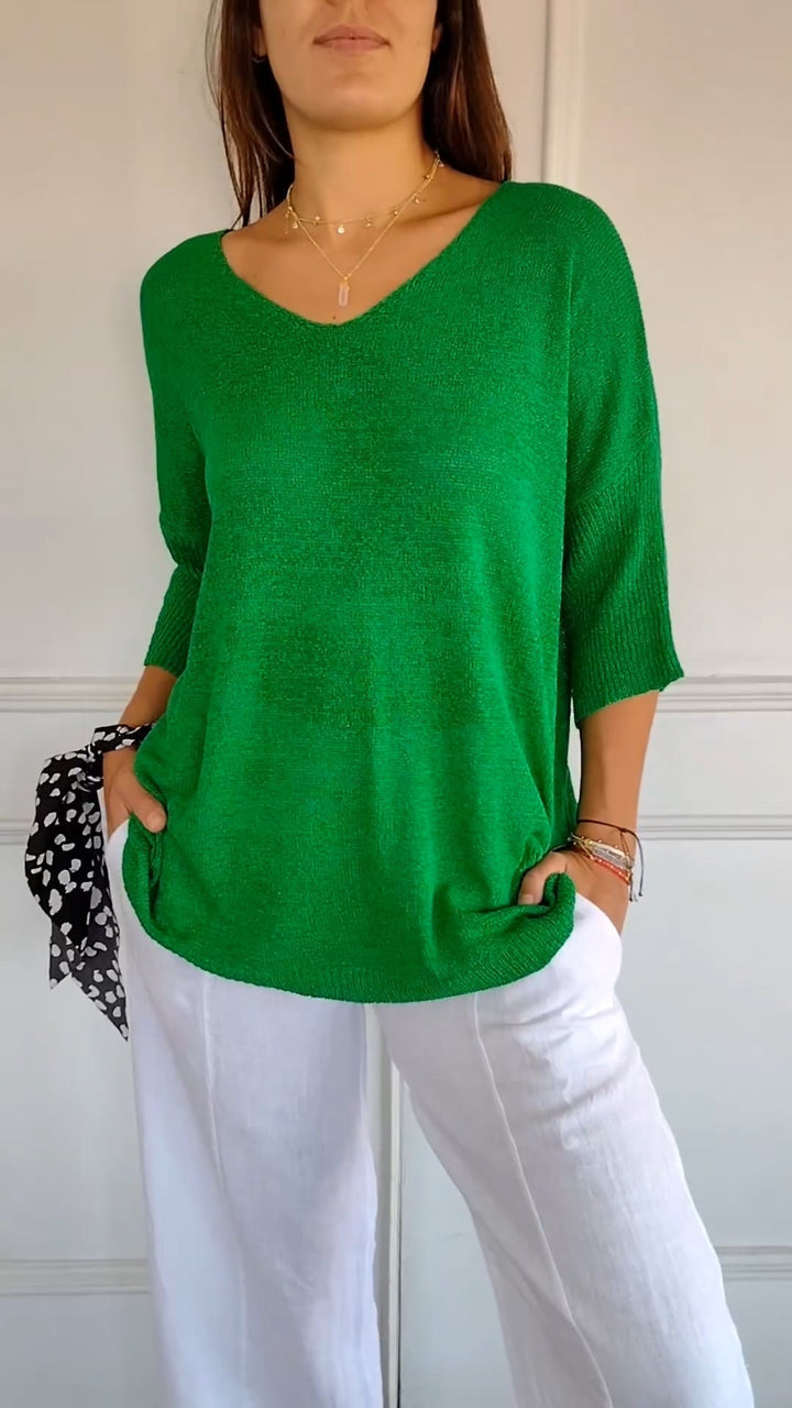 Anna | Top chic in maglia
