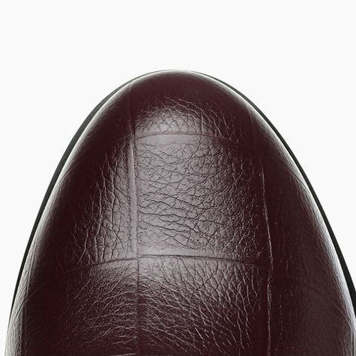 Elvira | Scarpe Eleganti in Pelle con Zeppa