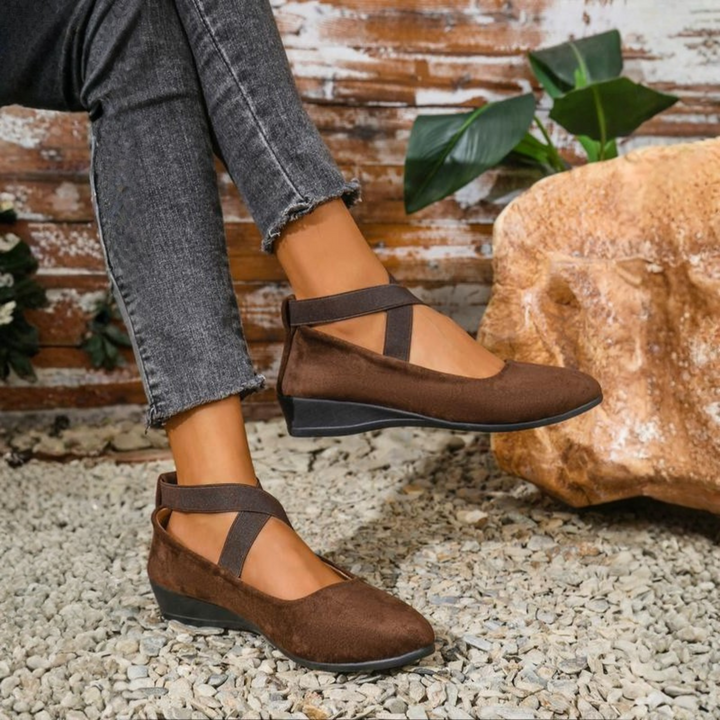 Éliane | Scarpe Eleganti con Zeppa Leggera