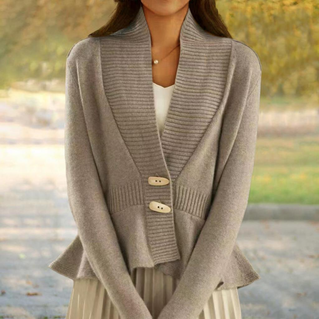 Anna | Cardigan Morbido dal Gusto Retrò