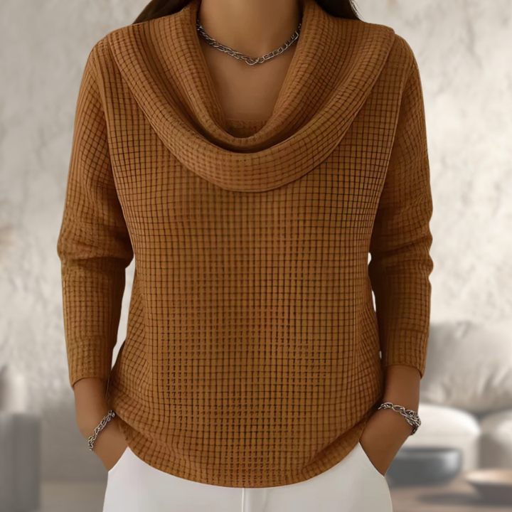 Rosa | Maglione Elegante con Collo Morbido