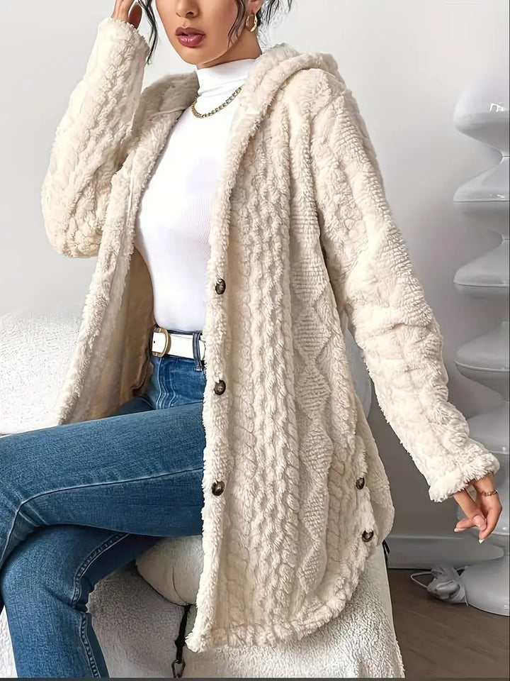 Velora | Cardigan Morbido con Cappuccio