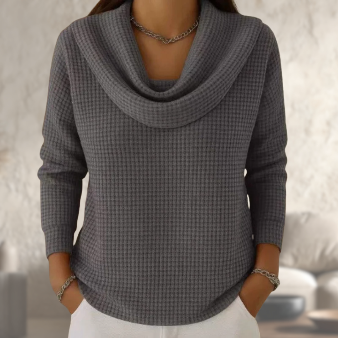 Rosa | Maglione Elegante con Collo Morbido