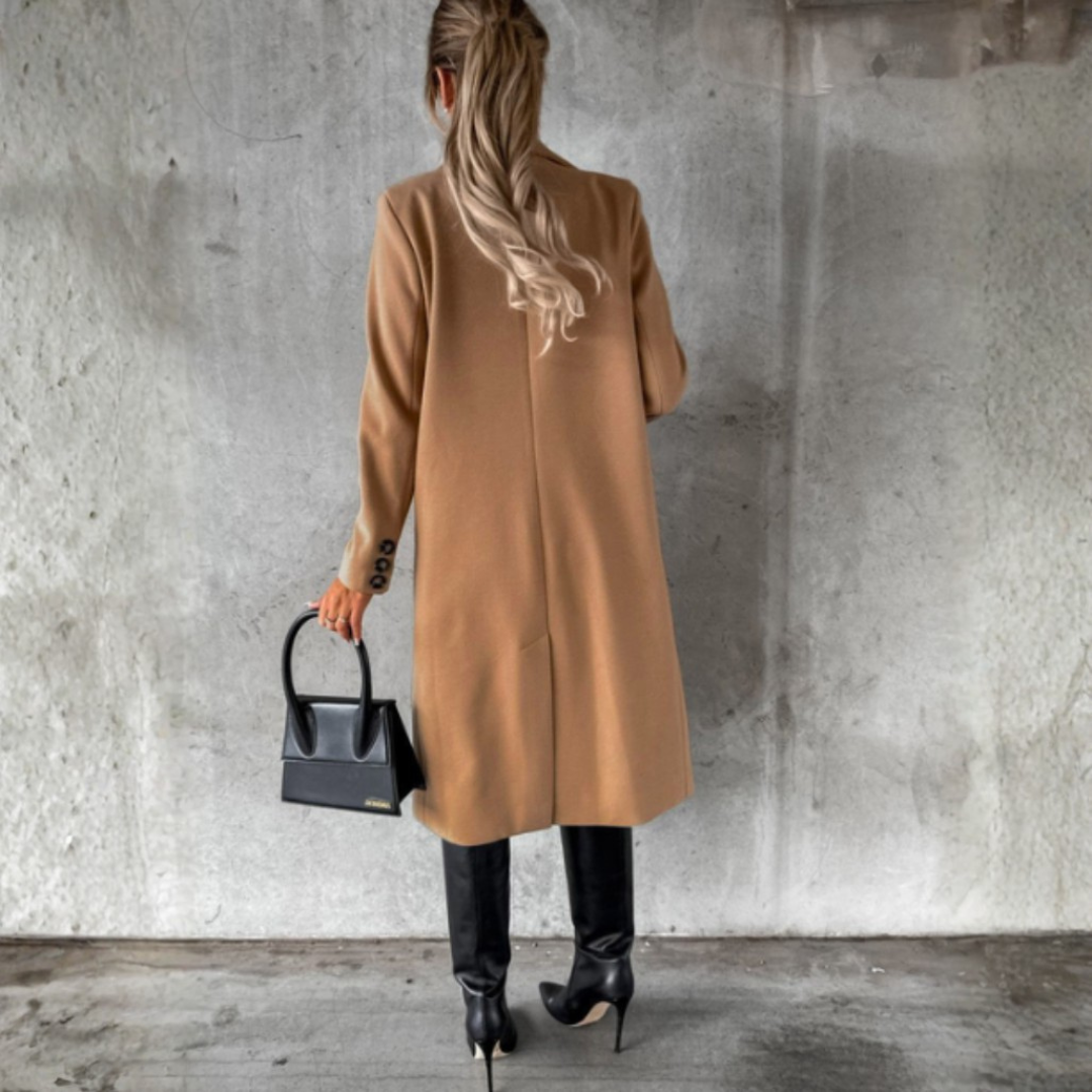 Alessandra | Cappotto Lungo Elegante e Raffinato