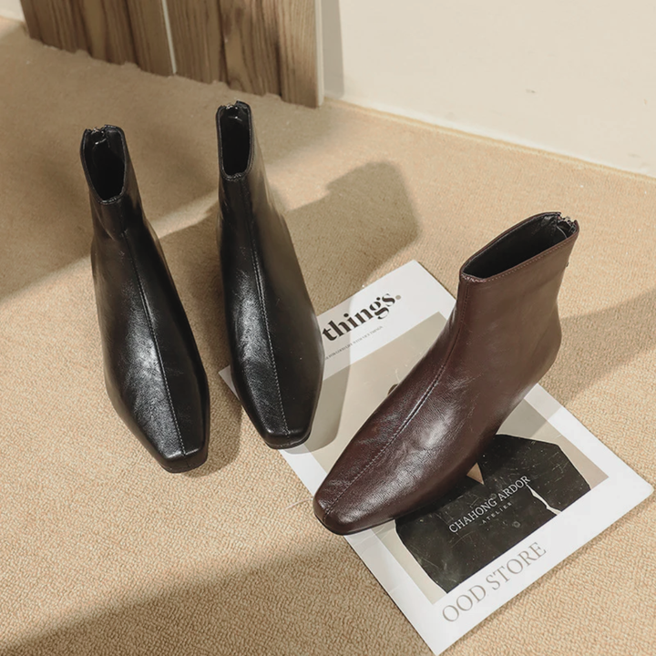 Mira | Stivaletti Eleganti a Tacco Basso