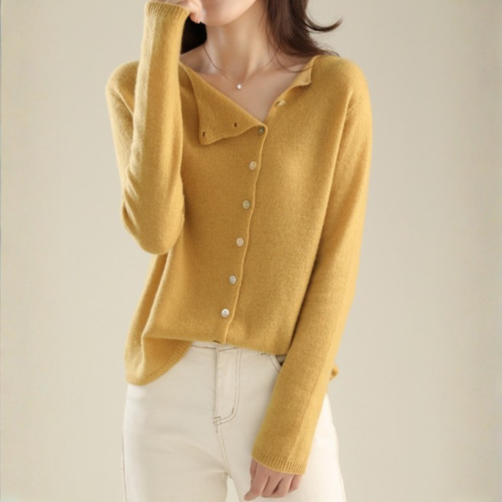 Julia | Maglia Morbida con Bottoni Eleganti