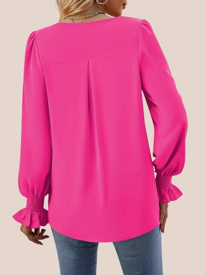 Mira | Blusa Elegante con Scollo a V