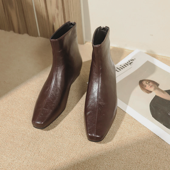 Mira | Stivaletti Eleganti a Tacco Basso