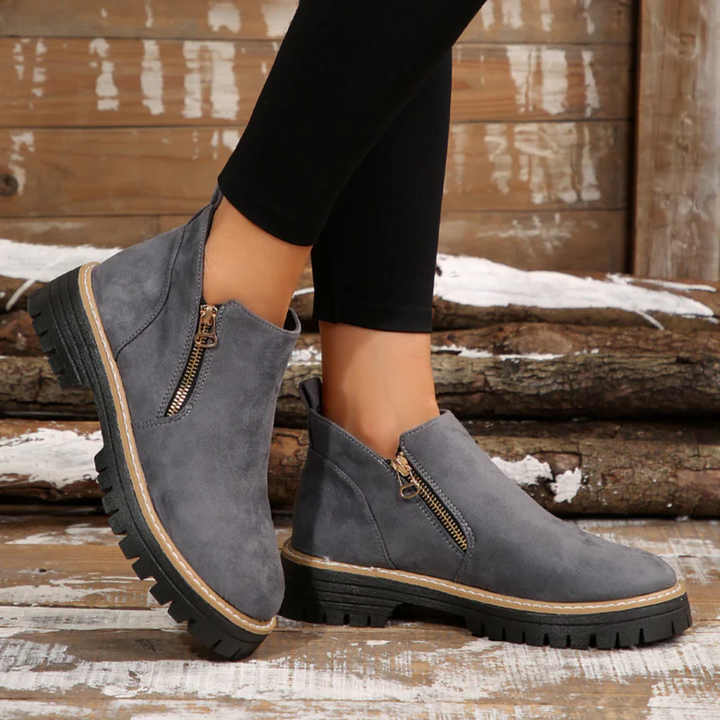 Beatrice | Stivaletti Morbidi con Zip Laterale