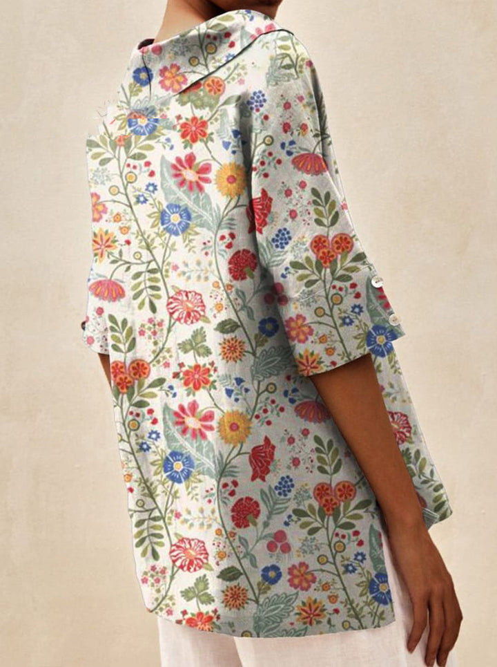 Andrea | Top leggero floreale estivo