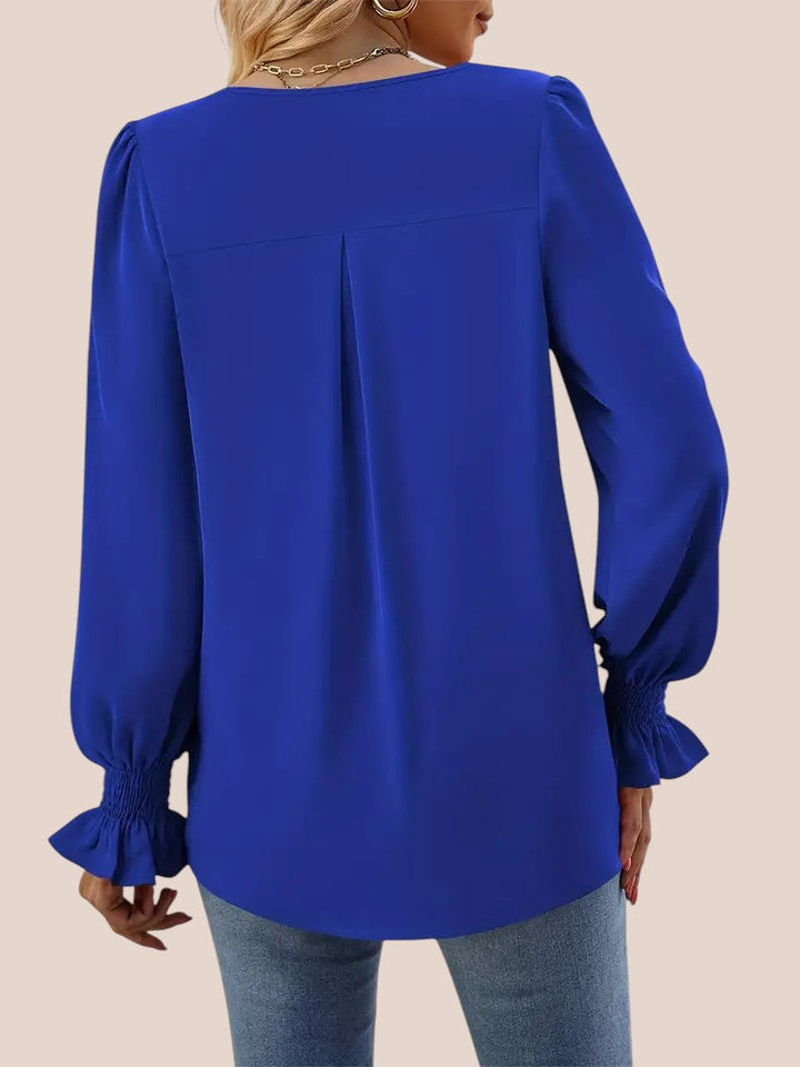 Mira | Blusa Elegante con Scollo a V