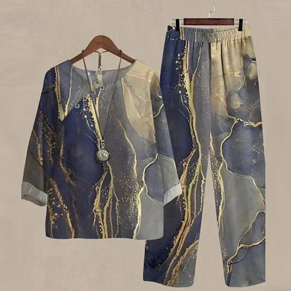 Lilou | Completo camicia e pantaloni comodi e chic