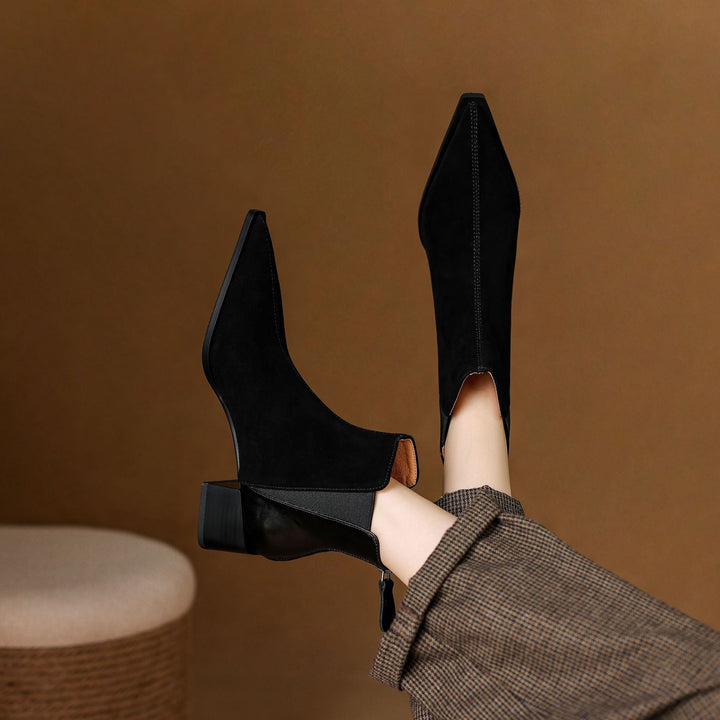 Verena | Stivaletti Morbidi e Raffinati con Tacco Comodo