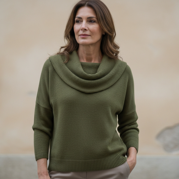 Roslyn | Maglione Elegante con Collo Morbido
