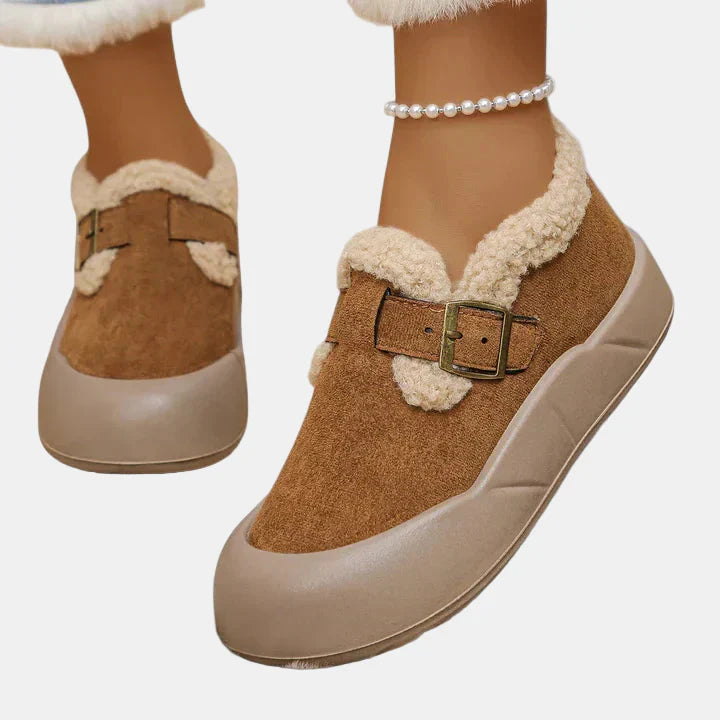 Beatrice | Mocassini Ortopedici in Cotone con Fodera Calda