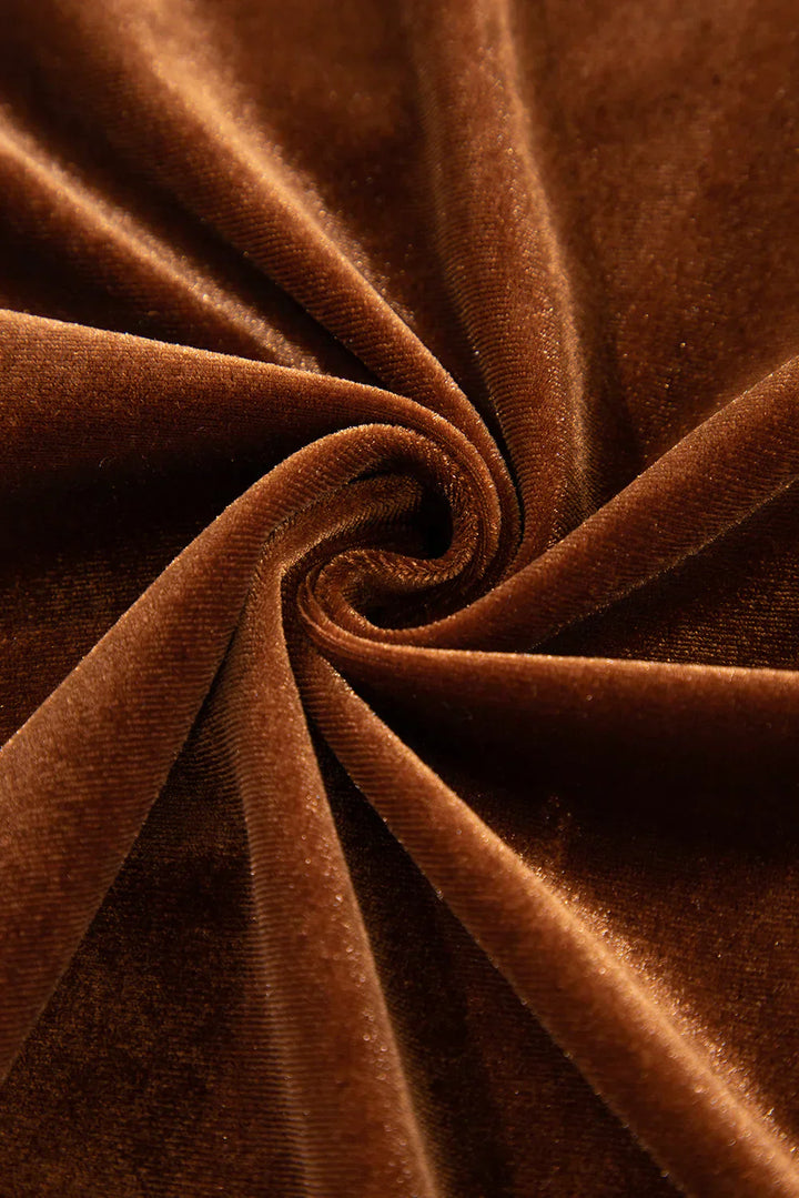 Estelle | Blusa Morbida In Velluto Elegante