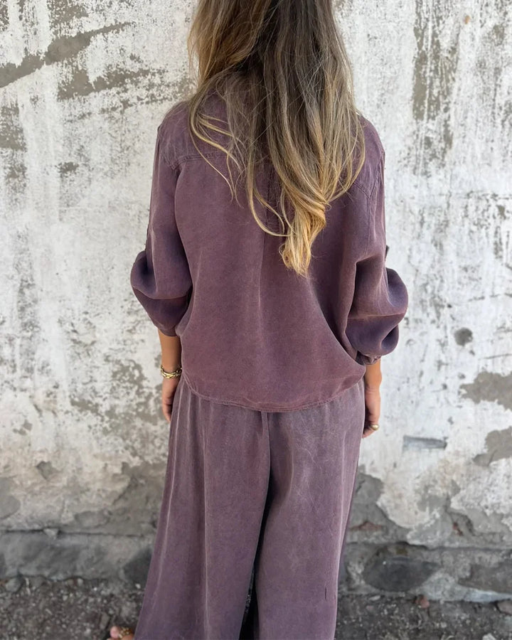 Mela cotogna | Completo due pezzi versatile