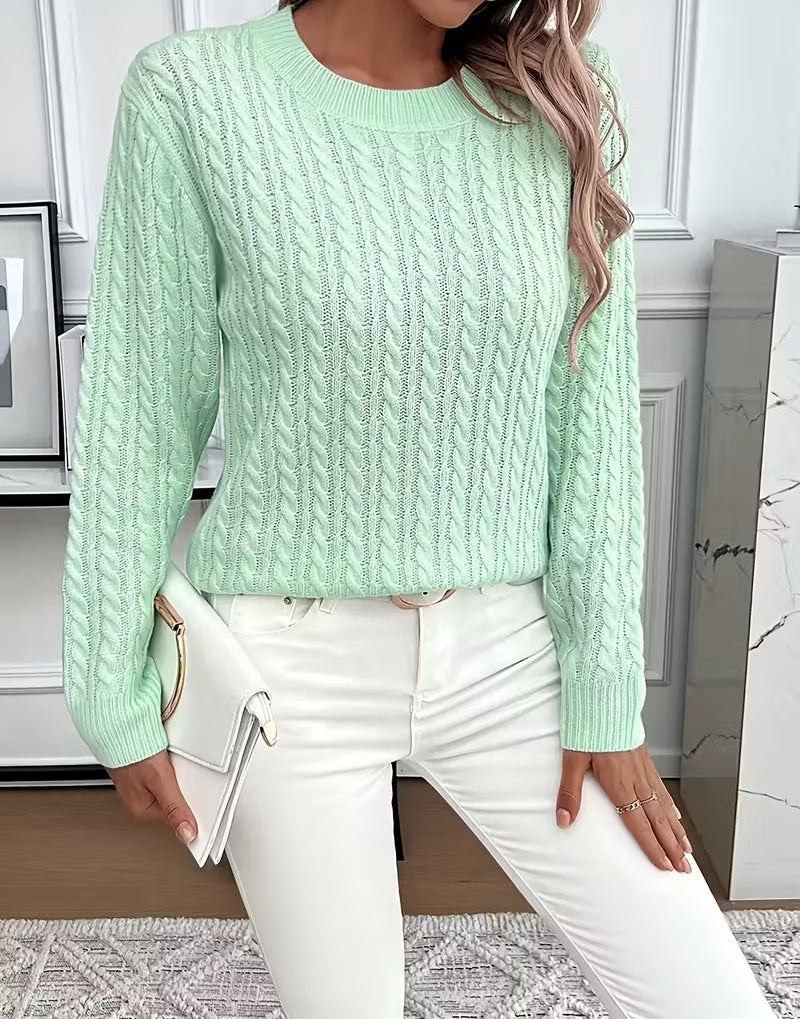 Alessia | Maglione Morbido a Treccia