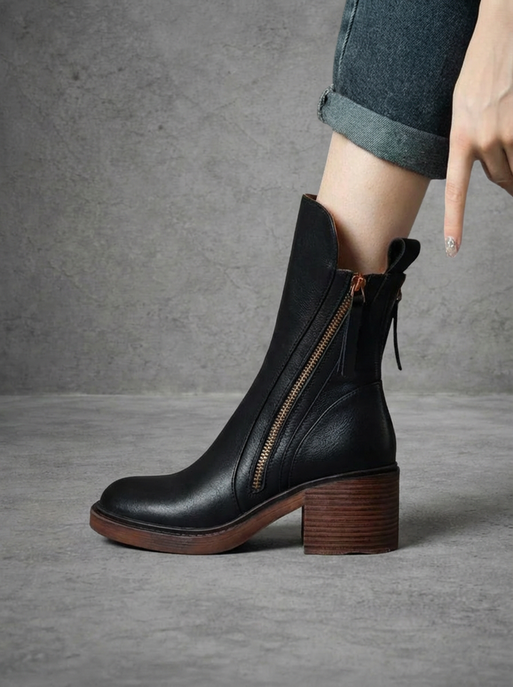 Garciela | Stivaletti Eleganti con Tacco Medio